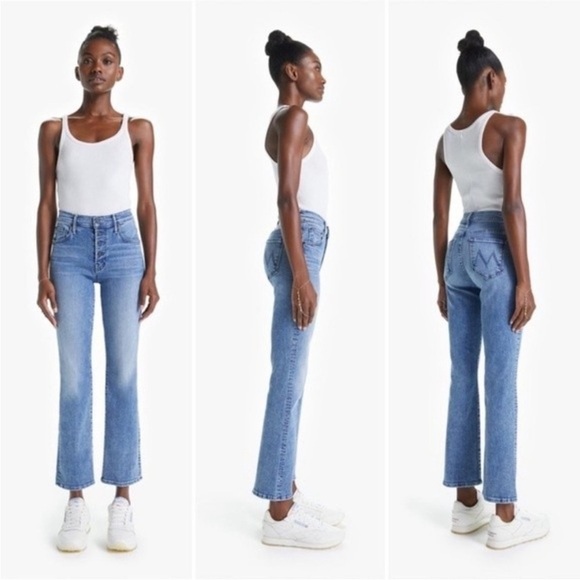 Mother Jeans Mother The Pixie Insider Ankle Group Bathing 25 - Picture 3 of 12